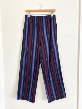 Alexa Chung x Madewell Ernie striped poplin pants casual loungewear / size S